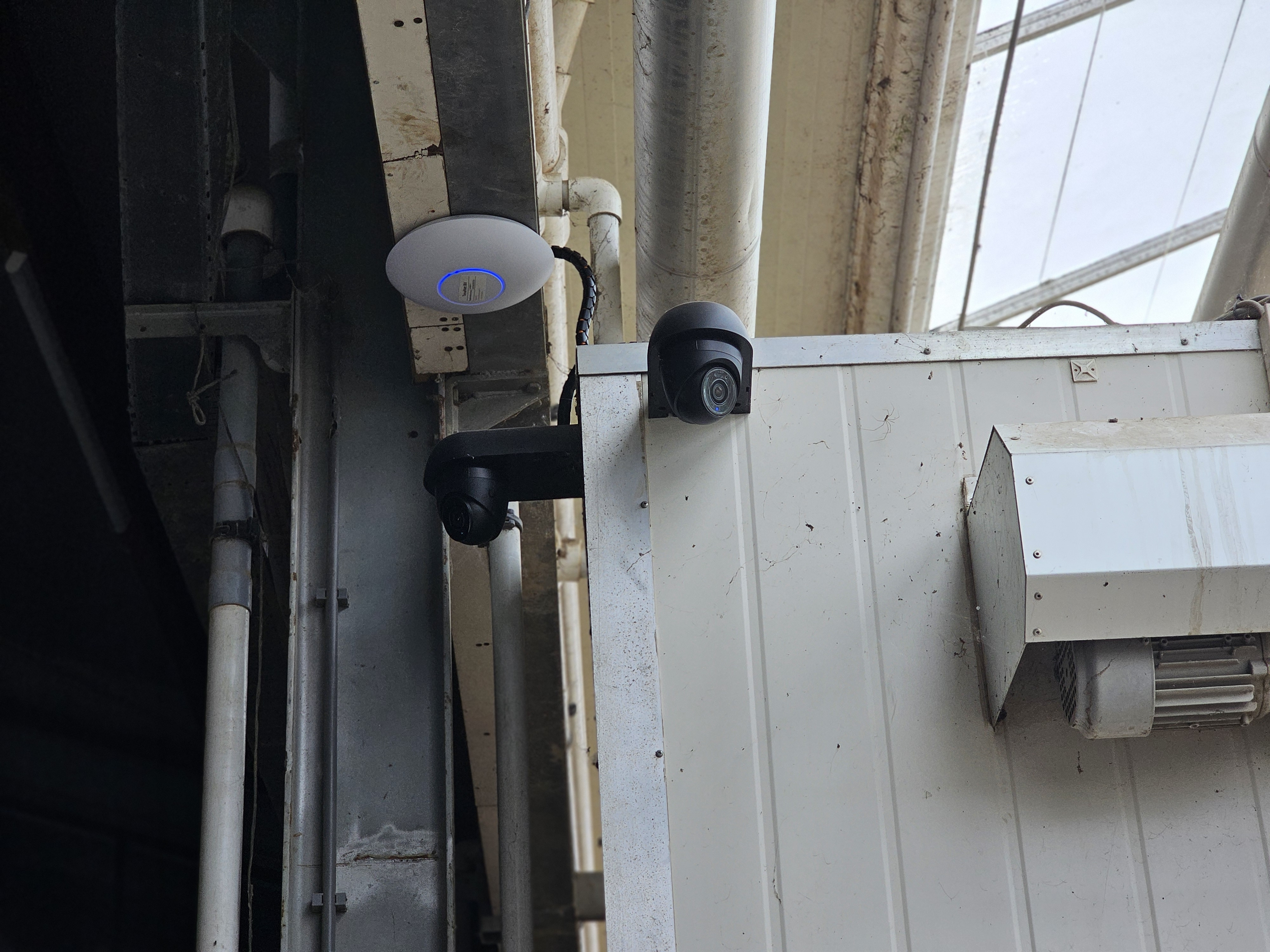 Foto met Unifi Protect en Unifi wifi