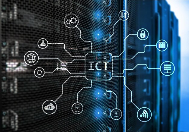 ICT systemen die in verbinding staan met elkaar